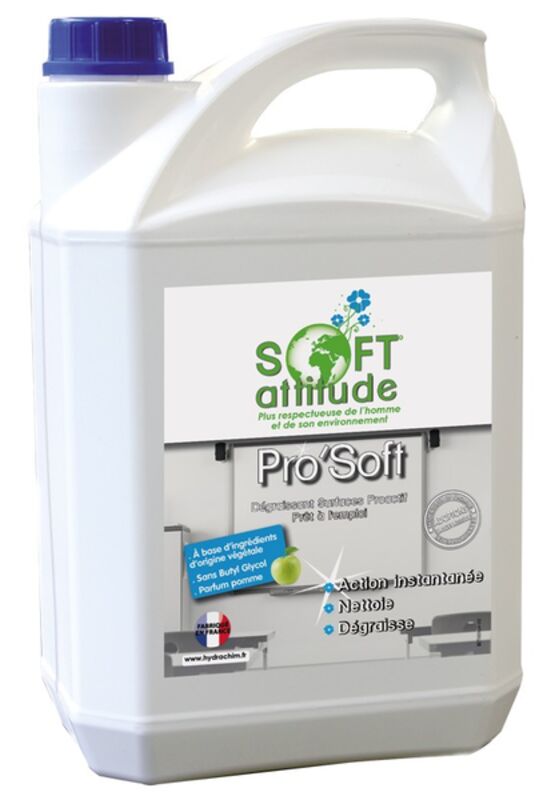 Image de Dégraissant surfaces proactif SOFT ATTITUDE -PRO'SOFT-1058-5L (2X5L)