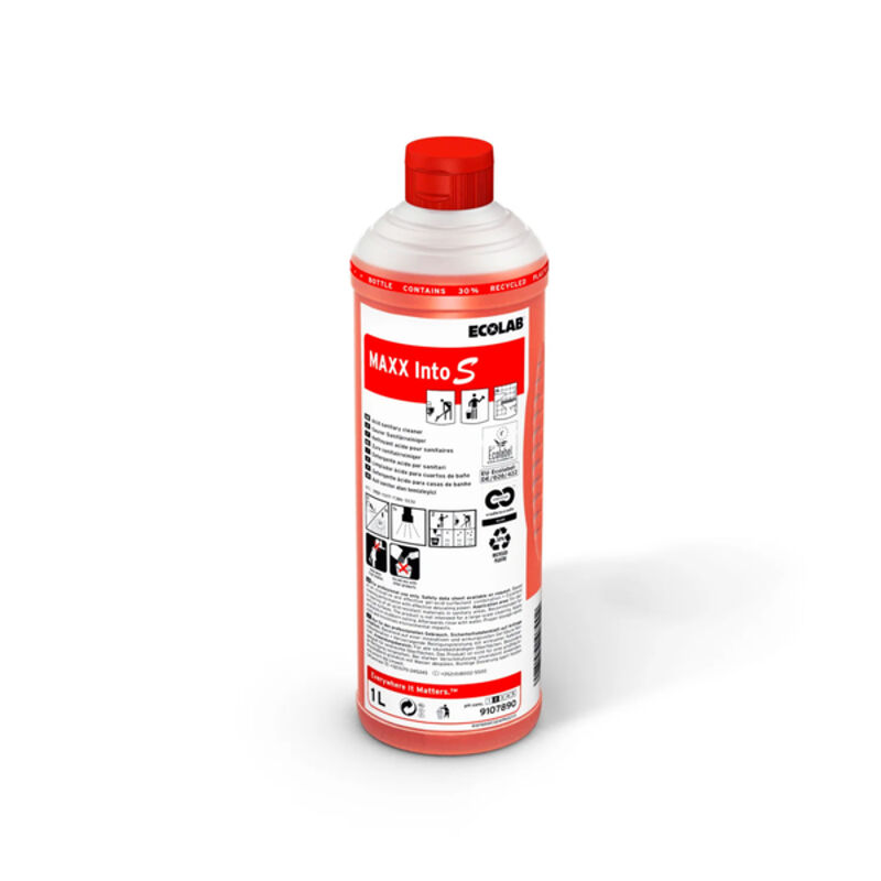 Image de Nettoyant sanitaires écolabel MAXX INTO S-Flacon 1L