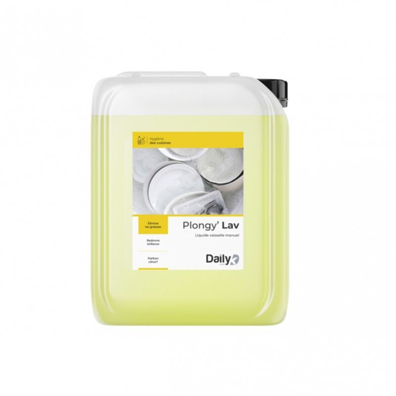 Image de Liquide vaisselle manuel citron PLONGY'LAV DAILYK START - Bidon 20L