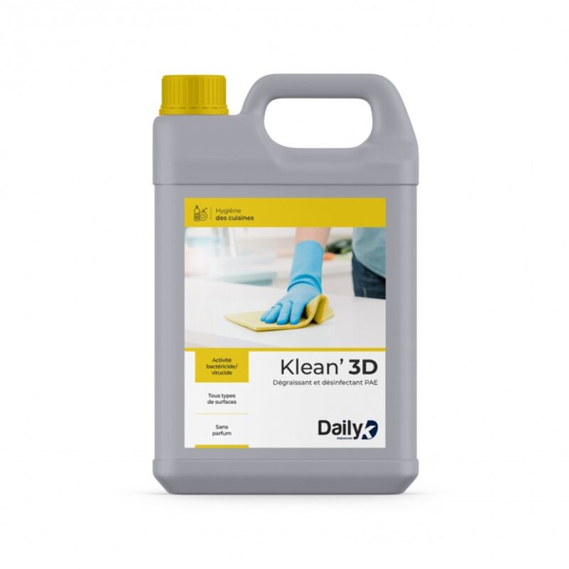 Image de Détergent dégraissant désinfectant KLEAN'3D PAE DAILYK PREMIUM-Bid 5L