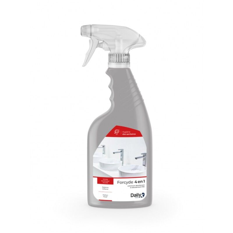 Image de Détartrant désinfectant désodorisant FORCYDE 4en1 DAILYK- Spray 750ml