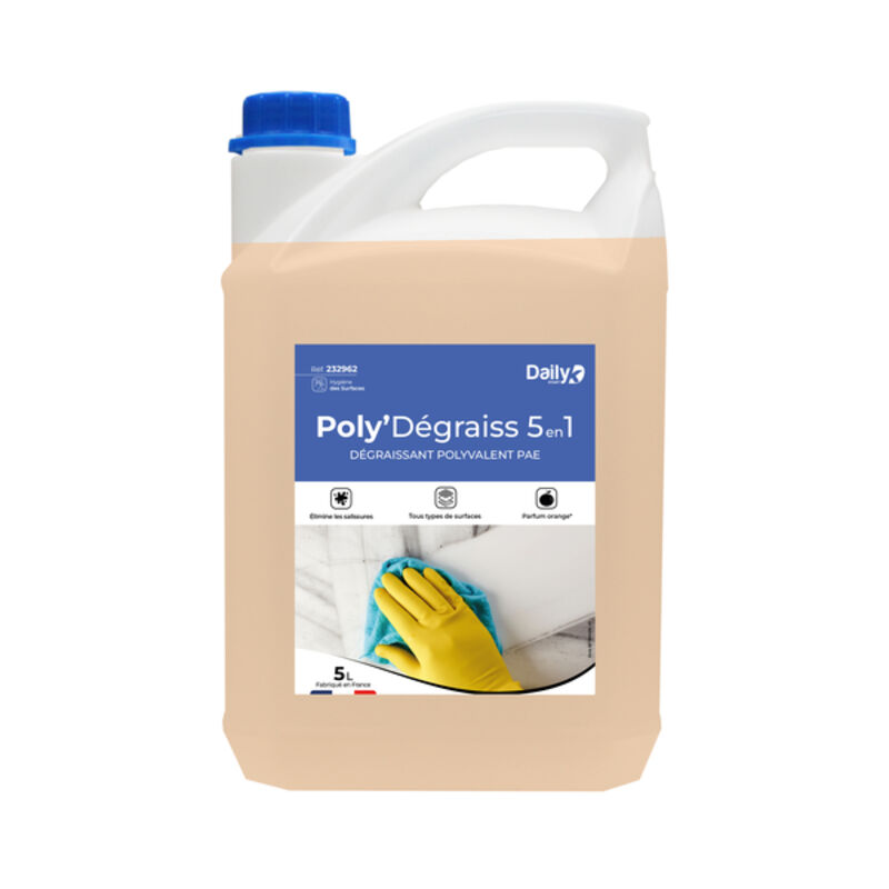 Image de POLY'DEGRAISS Dégraissant PAE DAILYK START - Bidon 5L