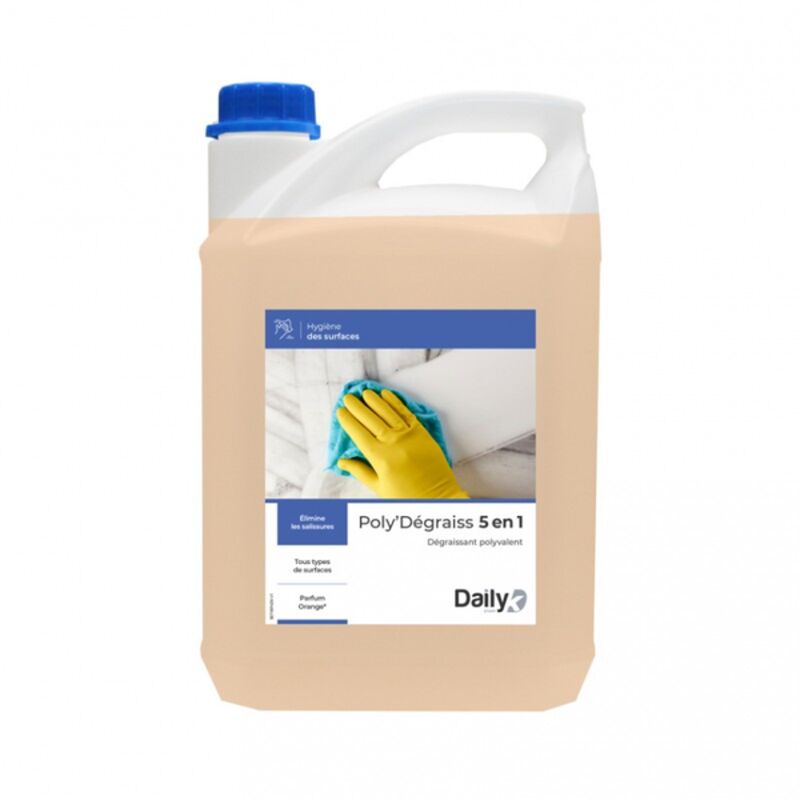 Image de Dégraissant multi-usages 5 en 1 POLY'DEGRAISS DAILYK START - Bidon 5L