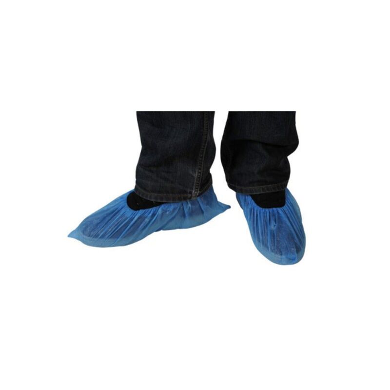 Image de Surchaussure CPE à usage unique Bleu 20X100 - Ct de 2000