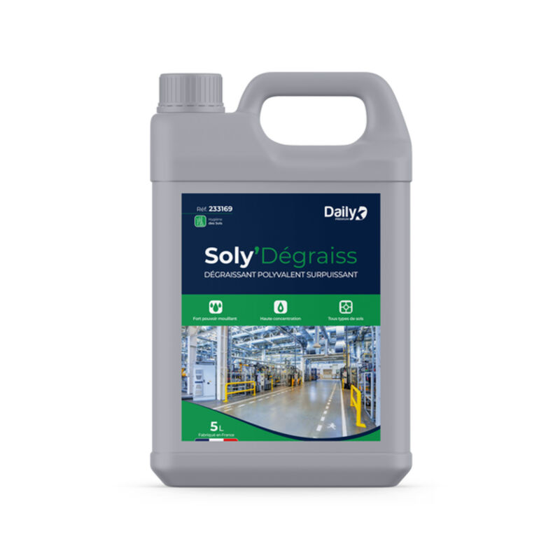 Image de SOLY'DÉGRAISS Dégraissant surpuissant DAILYK PREMIUM - Bidon 5L