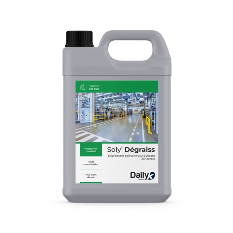 Image de SOLY'DÉGRAISS Dégraissant surpuissant DAILYK PREMIUM - Bidon 5L