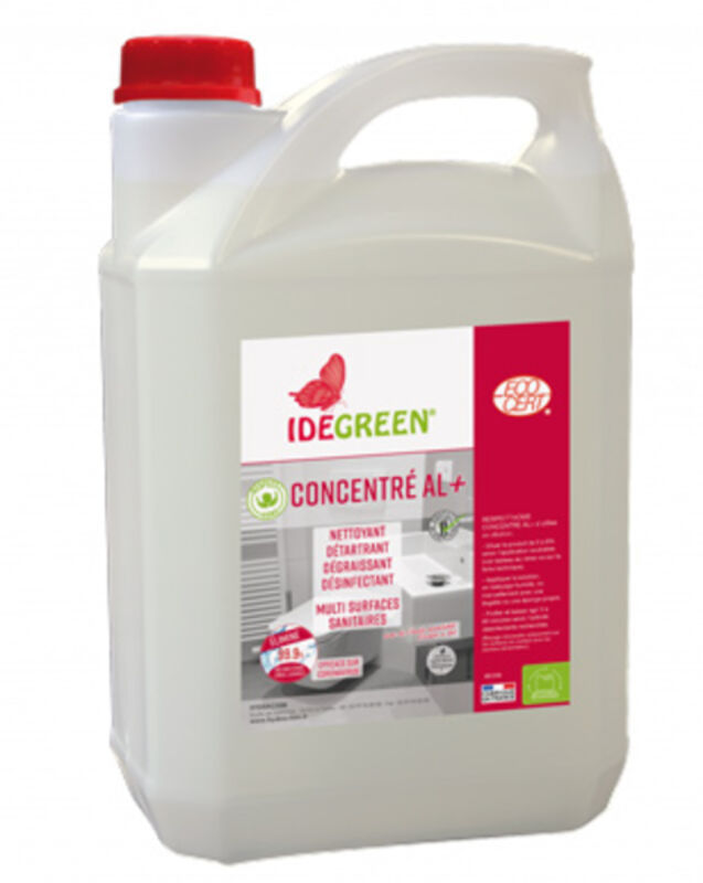 Image de Respect'Home® Concentré AL+ sanitaires ECOCERT -2249 - Bidon de 5L