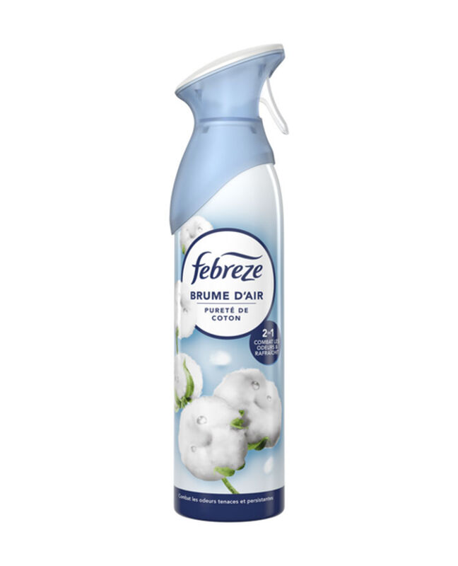 Image de Désodorisant d'air FEBREZE pureté de coton - Spray 185ml