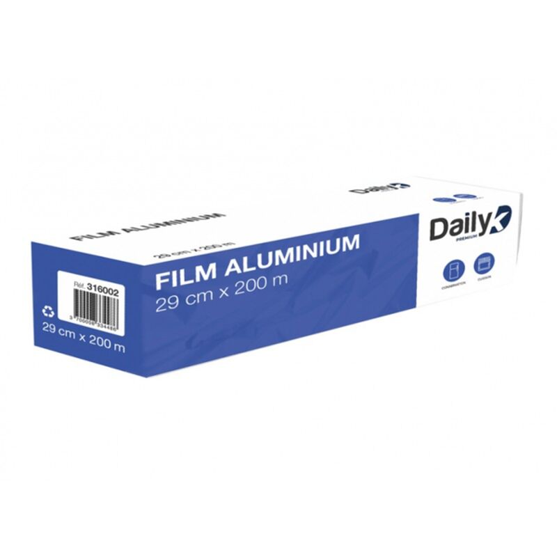Image de Film aluminium 29cm x 200m boite distributrice DAILYK - Ct 6