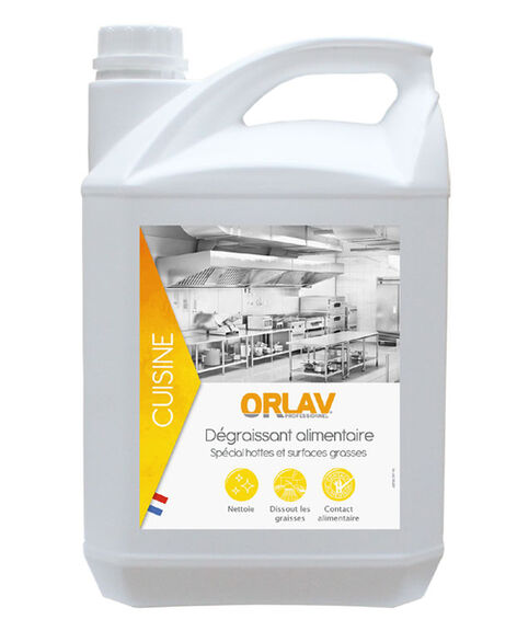 Image de Dégraissant alimentaire ORLAV 0212 - Bidon 5L