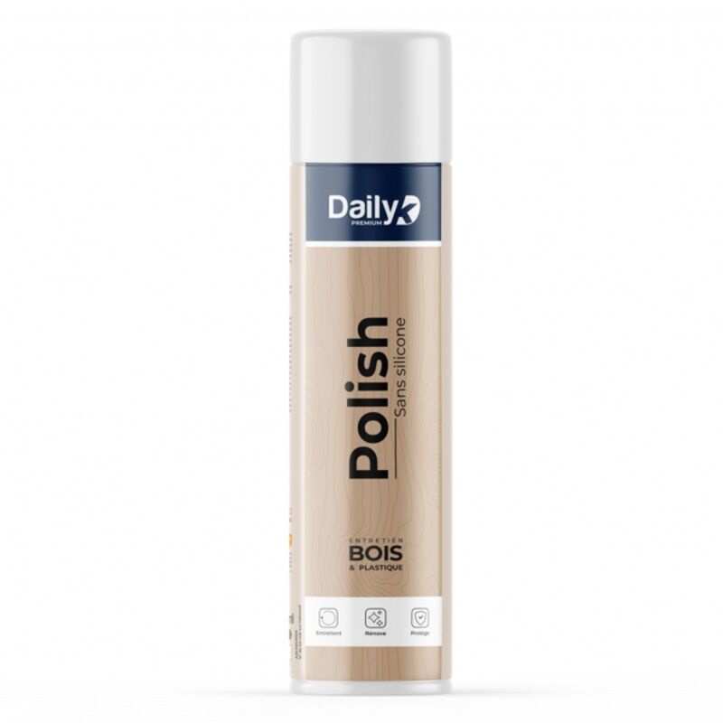 Image de Polish sans silicone DailyK Premium- Aérosol 750 ml