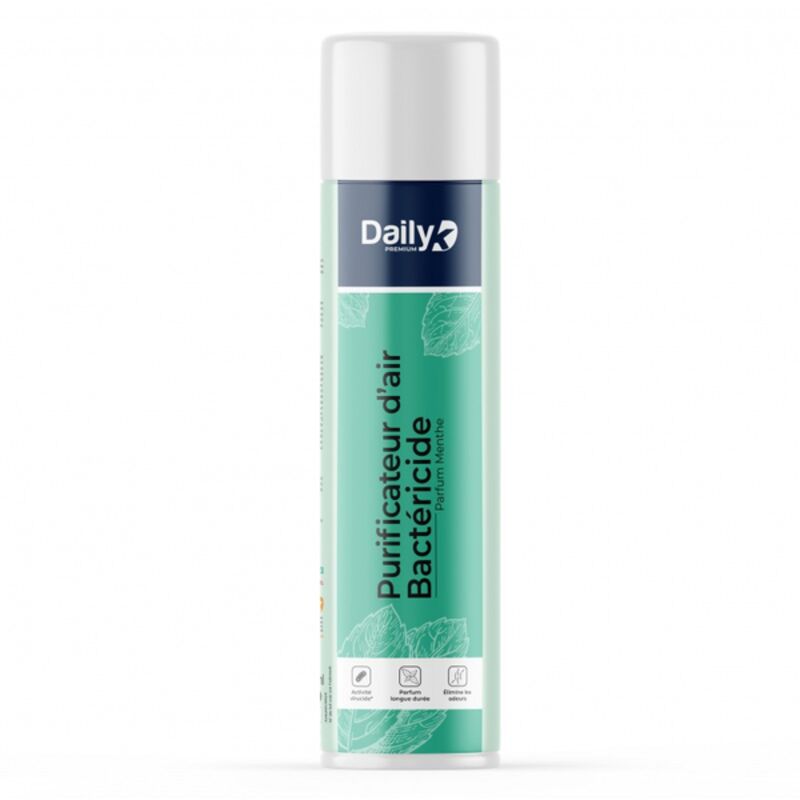 Image de Purificateur d'air bactéricide menthe DailyK Premium- Aérosol 750ml