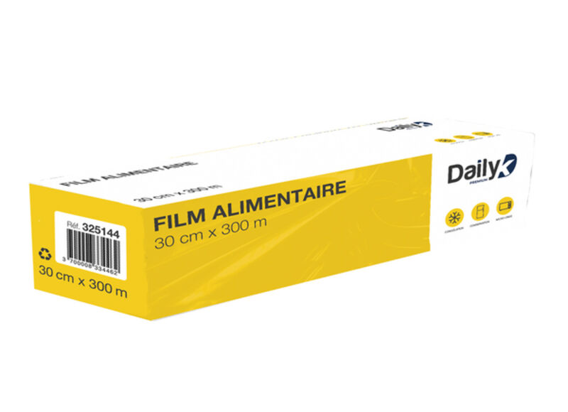 Image de Film alimentaire 30cm x 300m boite distributrice DAILYK- Ct 6