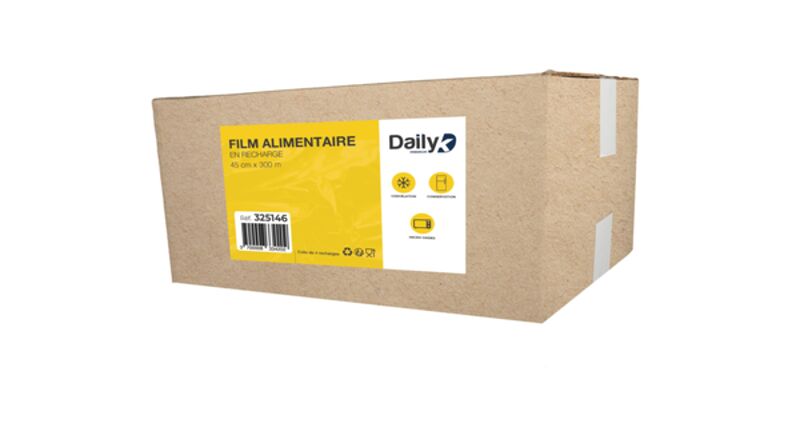 Image de Film alimentaire 45cm x 300m recharge DAILYK - Ct 4