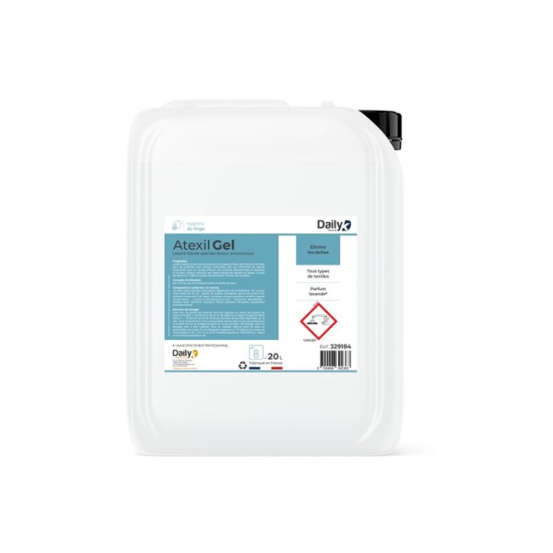 Image de Lessive liquide ATEXIL GEL DAILYK PREMIUM - Bidon 20L
