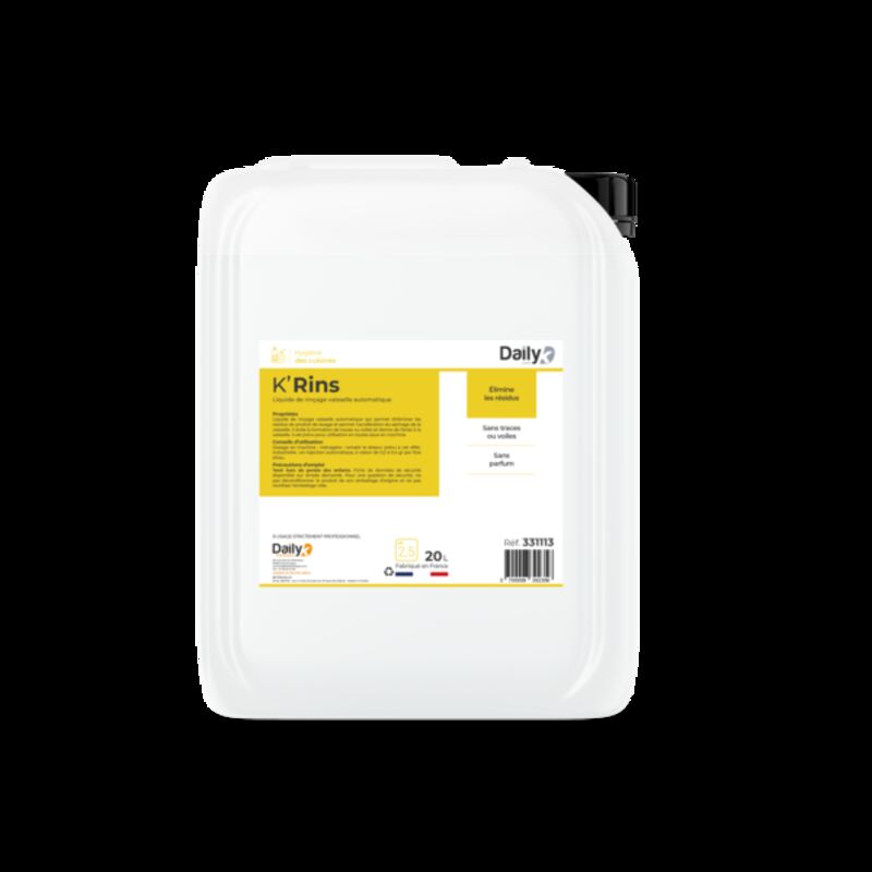 Image de Liquide de rinçage toutes eaux K'RINS DAILYK START - 20L
