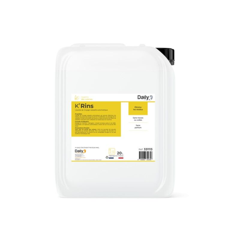 Image de Liquide de rinçage toutes eaux K'RINS DAILYK START - 20L
