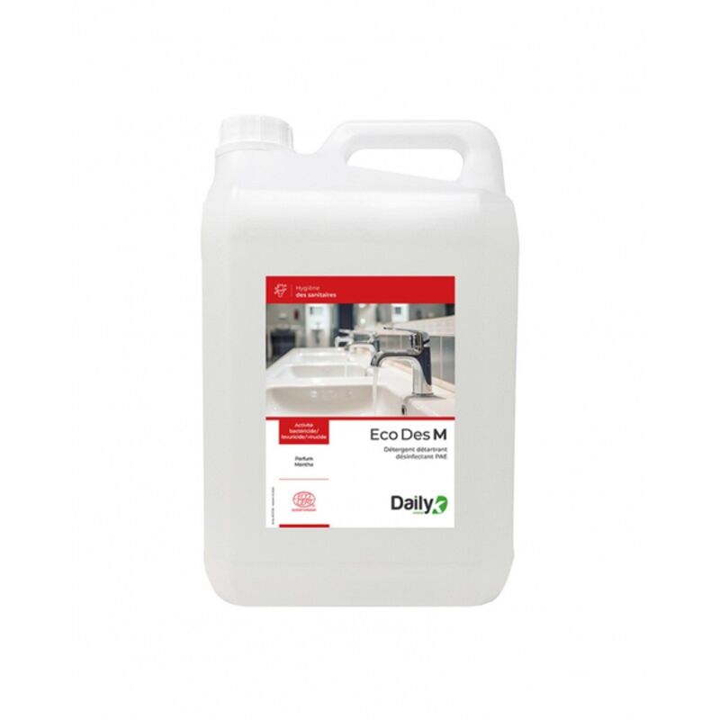 Image de Détartrant désinfectant sanitaires Ecocert PAE ECO DES M DAILYK-B 5l