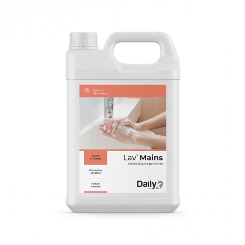 Image de Crème lavante parfum amande LAV'MAINS DAILYK START- Bidon 5L